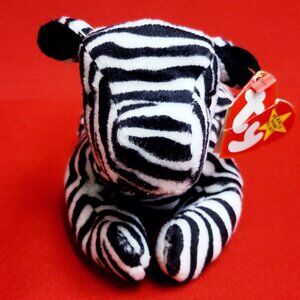 TY Beanie Babies Ziggy The Zebra 1995  Stuffed Animal